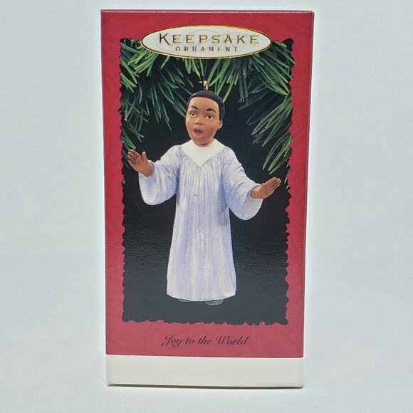 1995 Hallmark Joy to the World Handcrafted Keepsake Holiday Christmas Ornament. - Picture 1 of 6